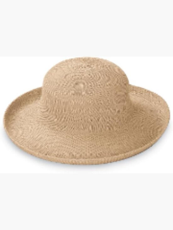 Lightweight Poly-Straw Sun Hat with Drawstring main image 4